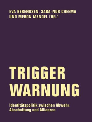 cover image of Trigger Warnung